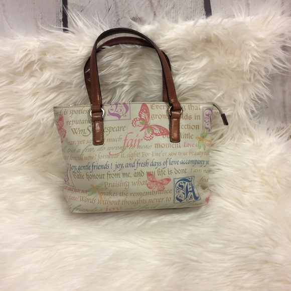 Fossil Handbags - Fossil Shakespeare quote small purse